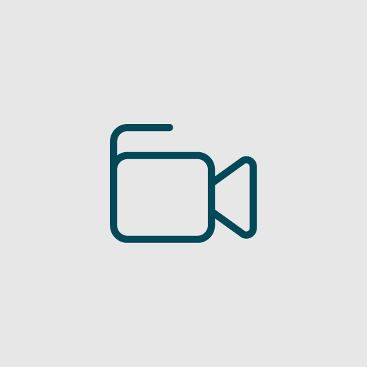 Simple video recording icon